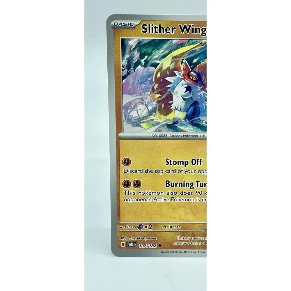 Slither Wing 107/182 Uncommon Paradox Rift Non-Holo Pokemon TCG Mint‎ Unplayed